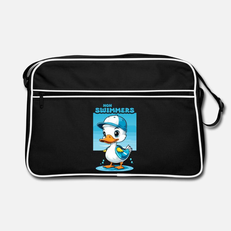 Nichtschwimmer Retro Tasche