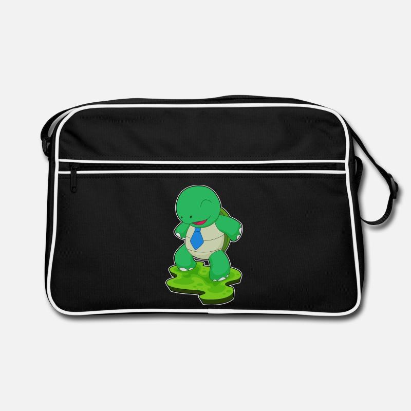 Turtle Necktie Retro Bag