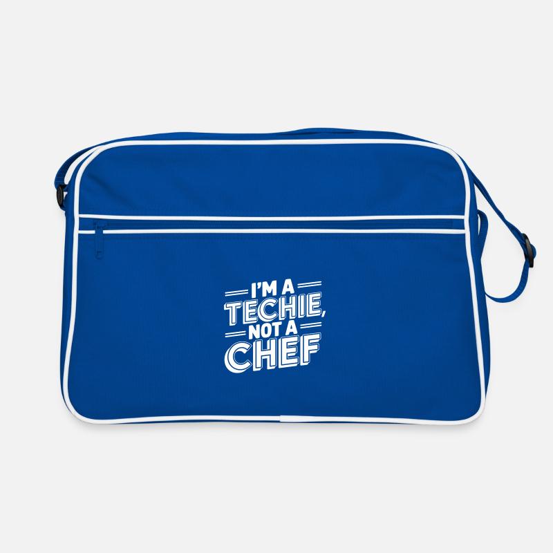 Techie Not a Chef Technician IT Programmer Retro Bag