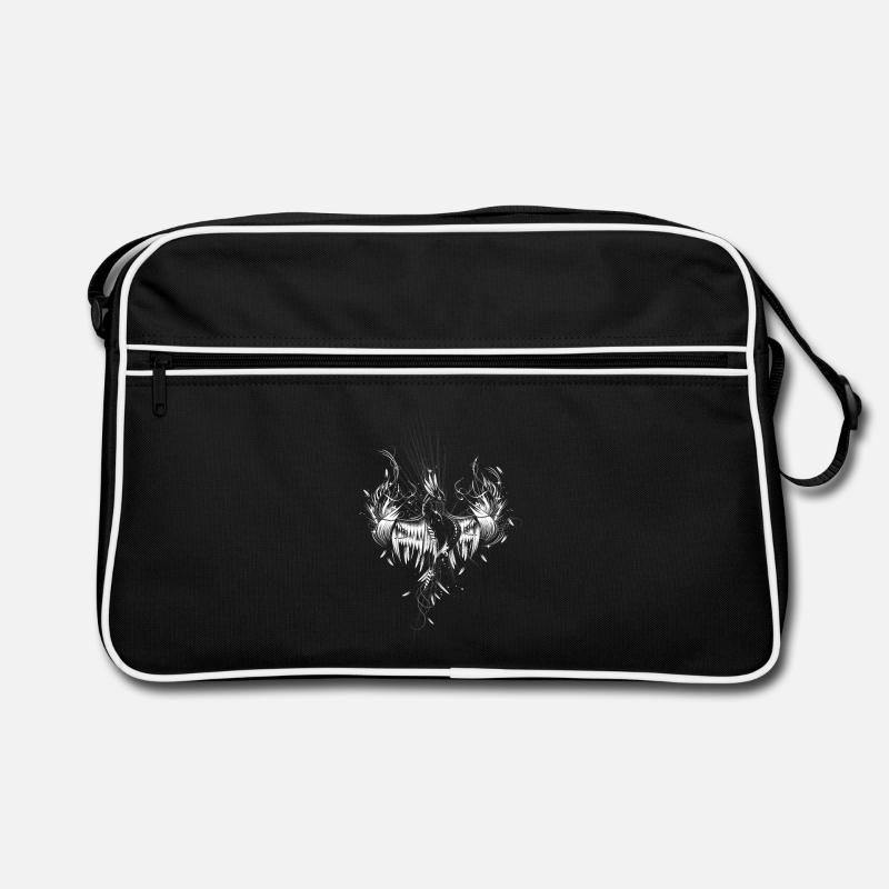 Phönix aus der Asche Retro Tasche