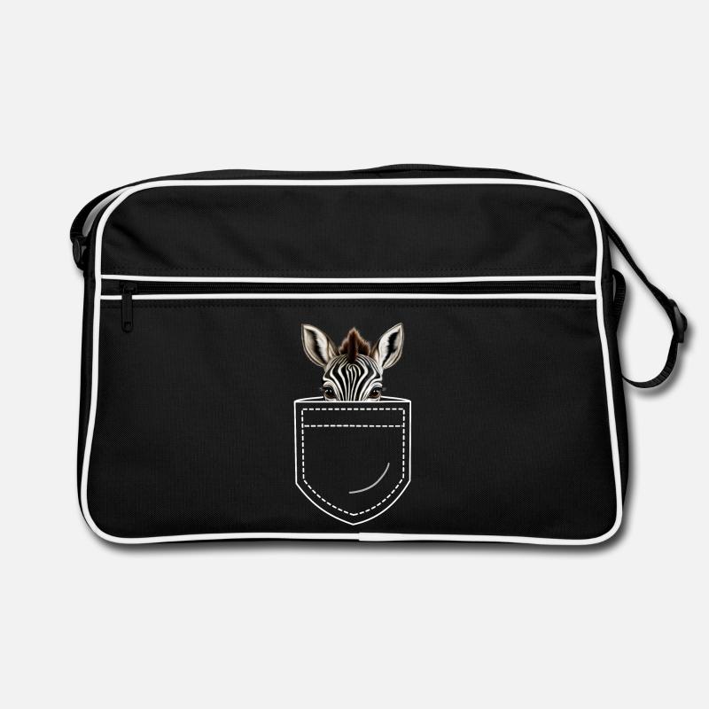 Zebra Retro Bag
