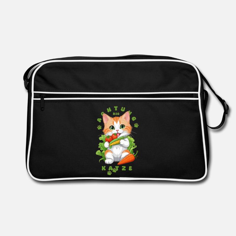 Bio Katze Retro Tasche
