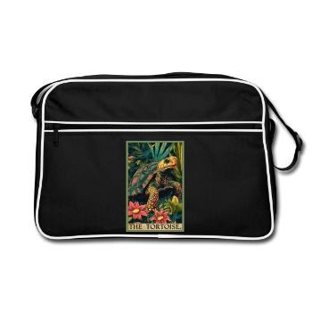 Tortues Tortue - Sac Retro - noir/blanc - Devant