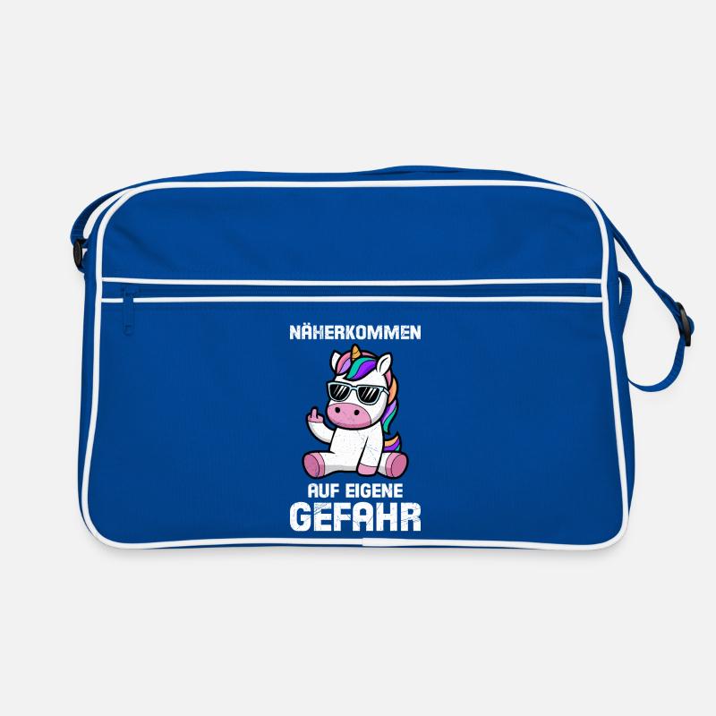 RAPPROCHEZ-VOUS À VOS RISQUES ET PÉRILS DRÔLE Sac Retro