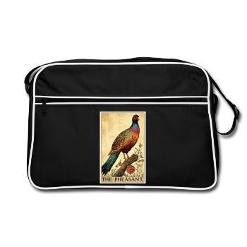 Pheasants Pheasant - Retro Bag - black/white - Front