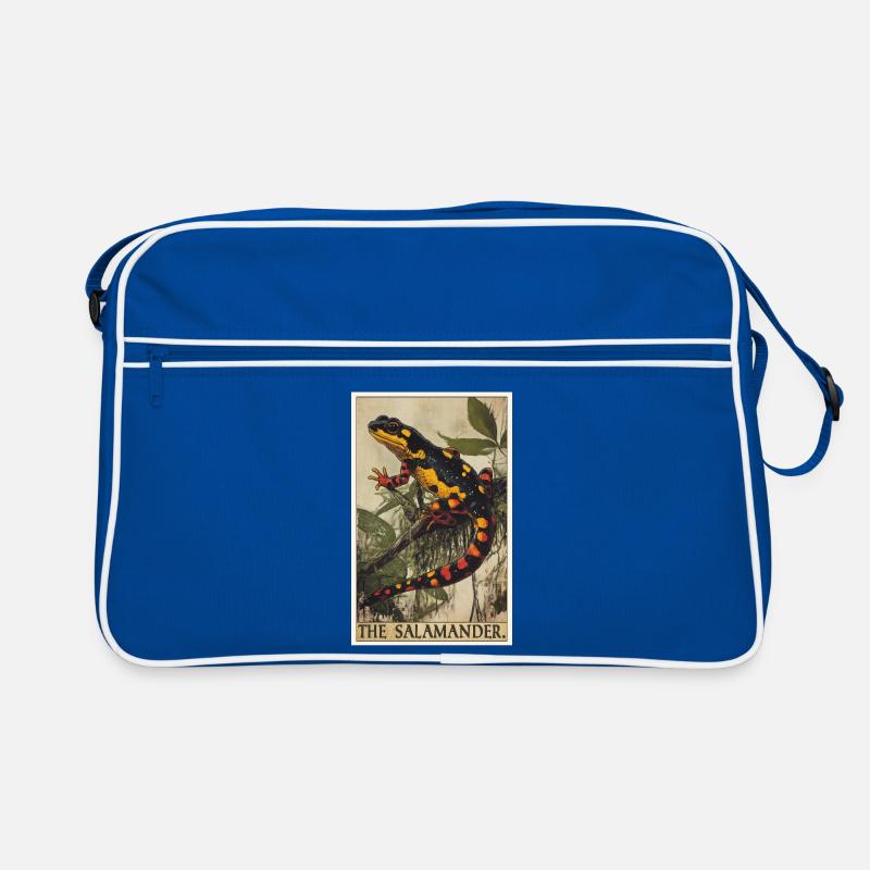 Feuersalamander Salamander Retro Tasche