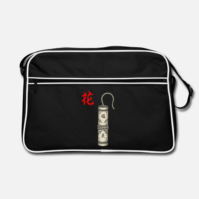 Firecracker Chinese Retro Bag
