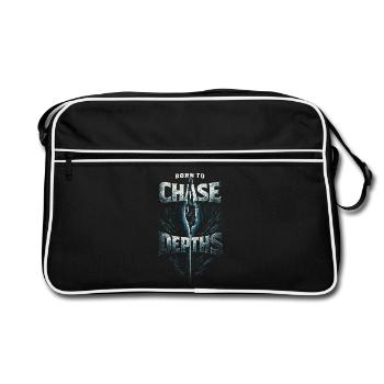 Freediving Freediving Chase Depths - Retro Bag - black/white - Front