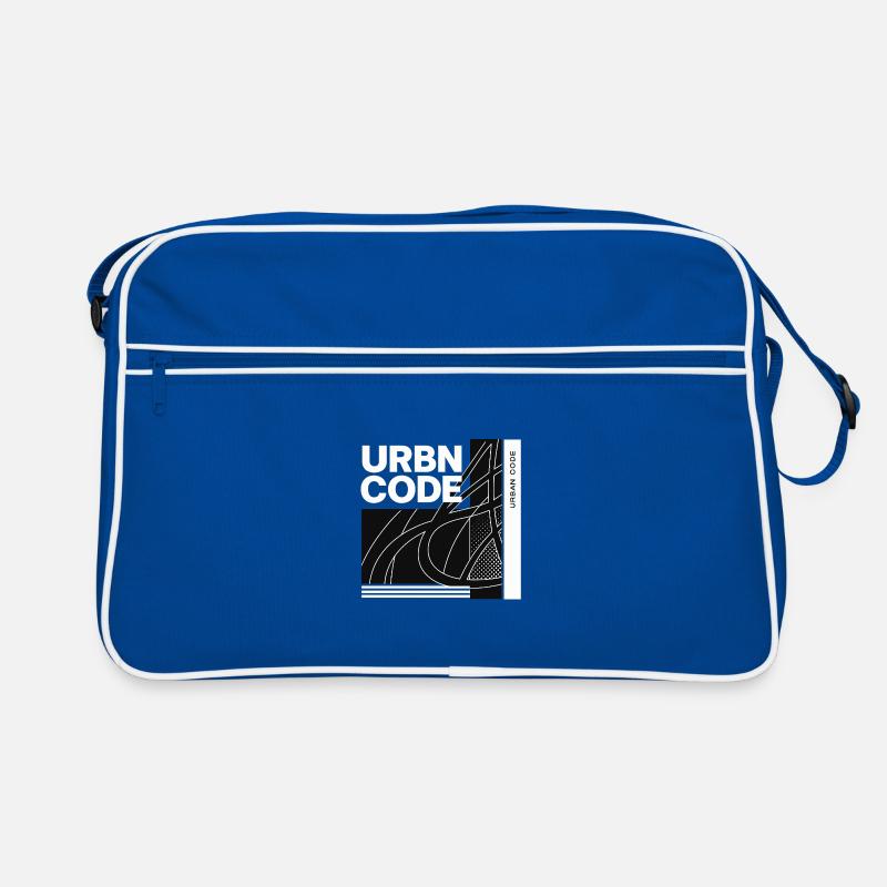 Conception de lignes de code urbain Sac Retro