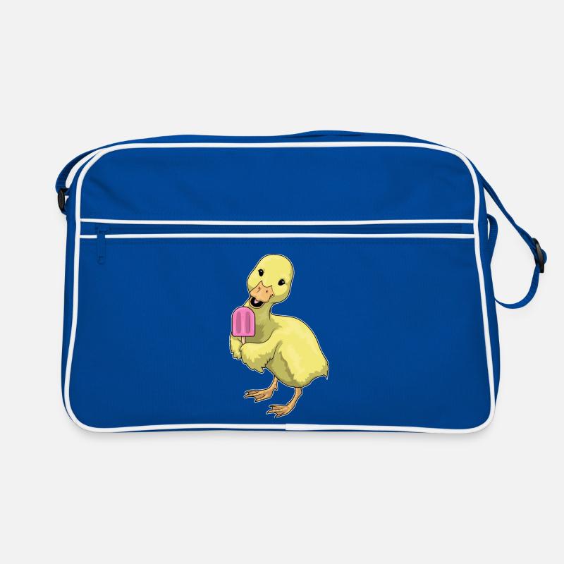 Ente Eis am Stiel Retro Tasche