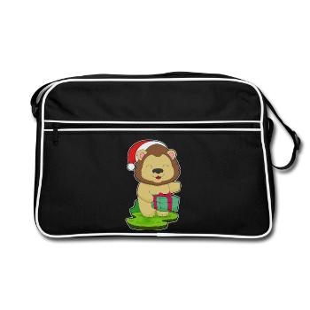 Forfait Noël Lion - Sac Retro - noir/blanc - Devant