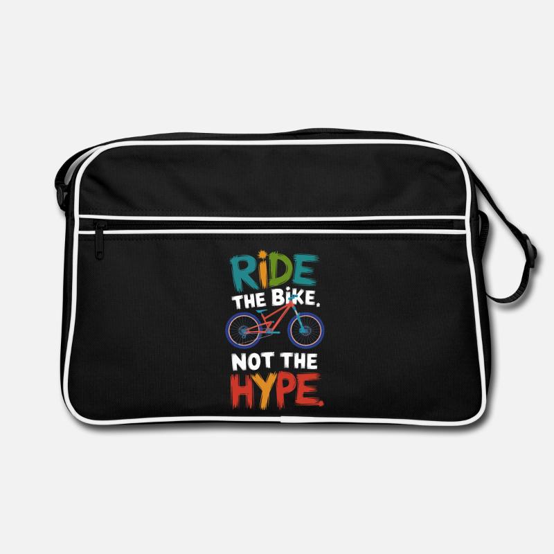 Vibrant Bike Rally Statement Retro Bag