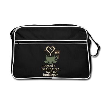 Booktok Fantasy Bookish Humour Cadeau pour - Sac Retro - noir/blanc - Devant
