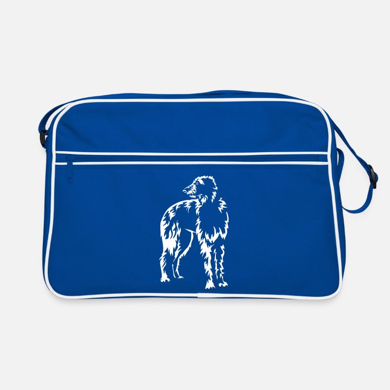 Deerhound écossais « Black Edition » Sac Retro