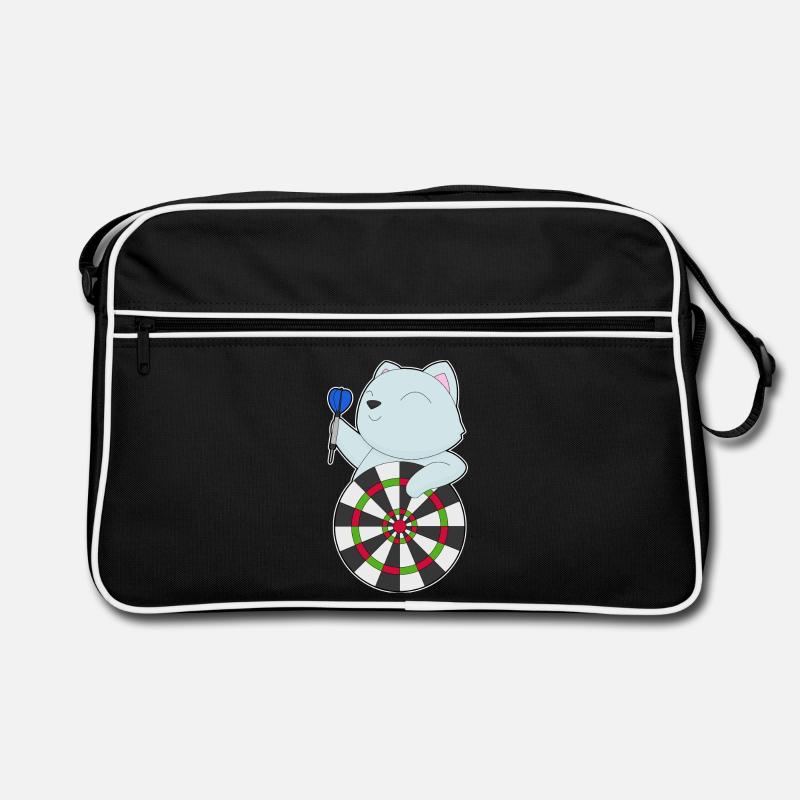 Cible de fléchettes pour chat Sac Retro