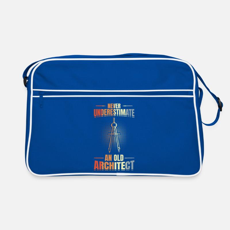 Ne sous-estimez jamais un vieil architecte Sac Retro