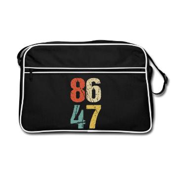 Anti- - 86 47 I - Sac Retro - noir/blanc - Devant