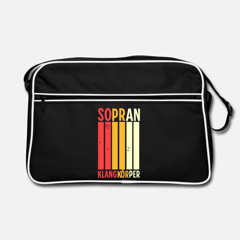 Chor - Sopran Klangkörper Retro Tasche