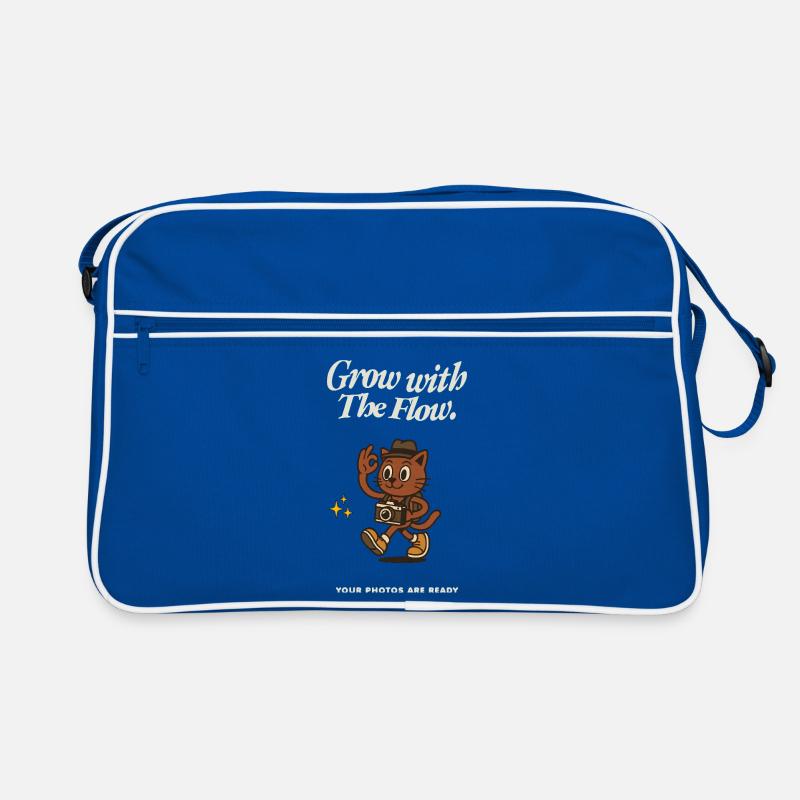 Grandir avec le courant – Caméra pour chat Sac Retro