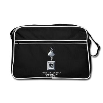 Troubleshooting by nose | Electrician Insider - Retro Bag - black/white - Front