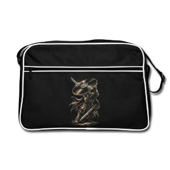 Disques vinyles de collection Vinyl Vinyl Collections - Sac Retro - noir/blanc - Devant