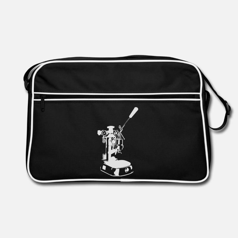 Machine solo - Blanc - Sac Retro - noir/blanc