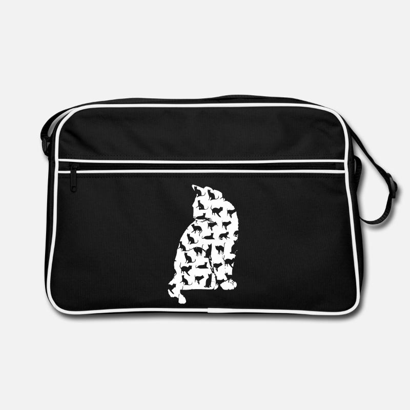 Katze Katze Katze Katze Katze Katze Katze Mieze Retro Tasche