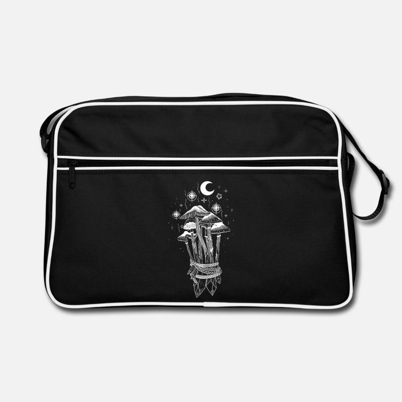 Mushrooms Magic Magic Mushrooms Retro Bag