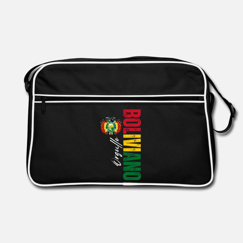 Orgueil bolivienne, conception verticale Sac Retro