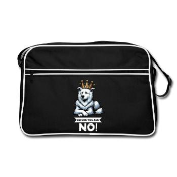 Avant de demander Berger Blanc Berger Berger - Sac Retro - noir/blanc - Devant