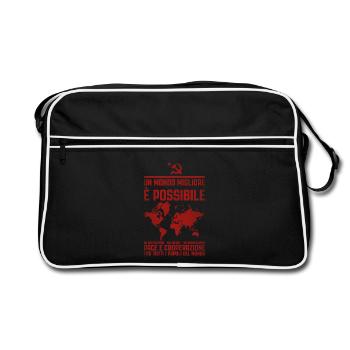 Un monde meilleur 2 - Sac Retro - noir/blanc - Devant