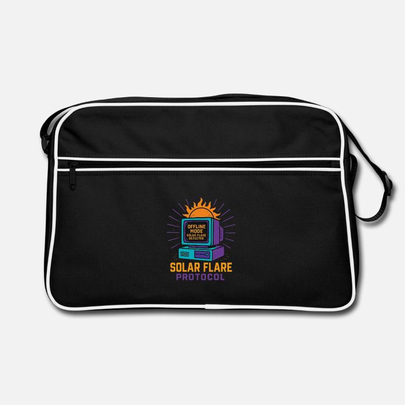 Retro Tech Solar Flare Protocol Tee Retro Bag