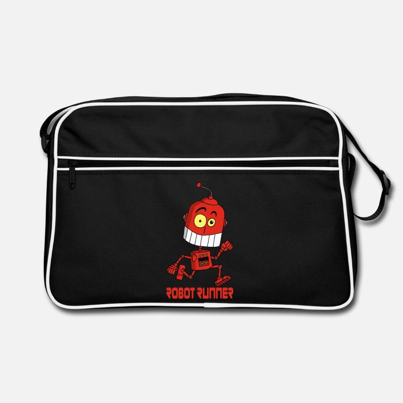 Robot Runner Retro Bag
