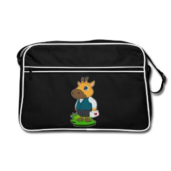 Trousse de premiers soins Giraffe Doctor - Sac Retro - noir/blanc - Devant