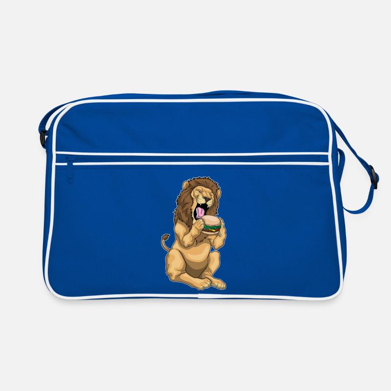 Lion Cheeseburger Retro Bag