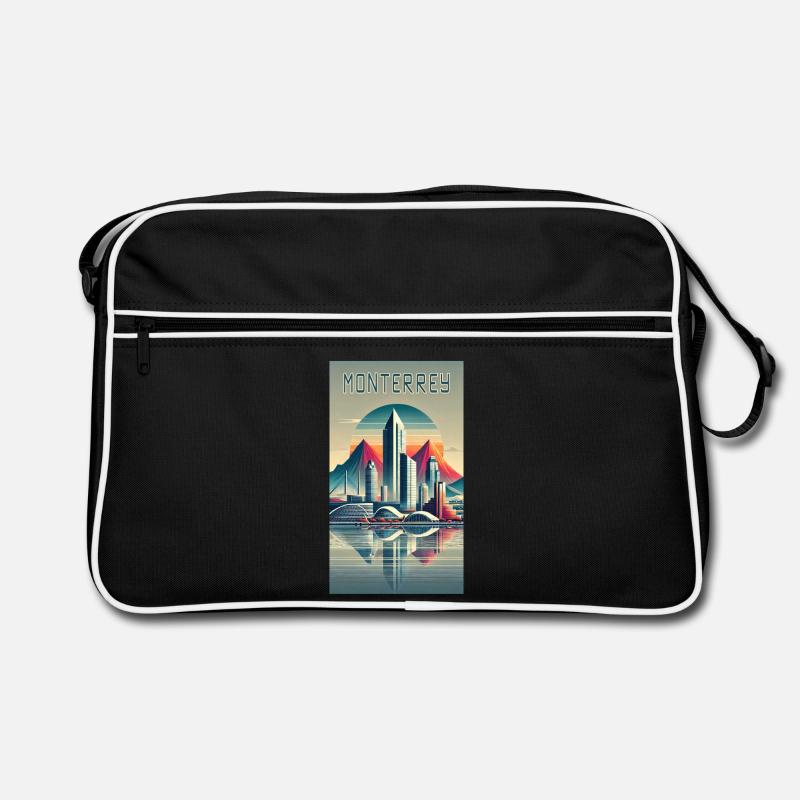 Monterrey Mexico Modern Design Retro Bag