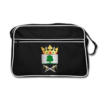 Wapen_van_Aalten - Sac Retro - noir/blanc - Devant