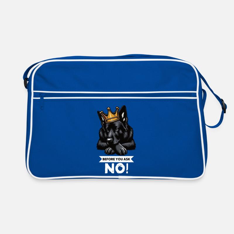 Before You Ask Black Shepherd Shepherds Retro Bag