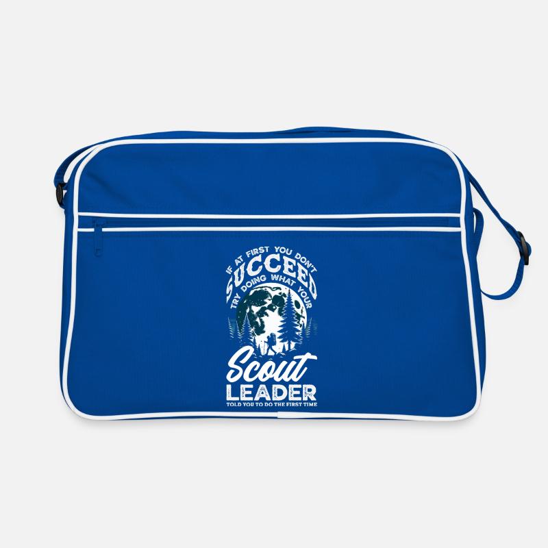 Scouting Squad Leader Forest Camp Retro Bag