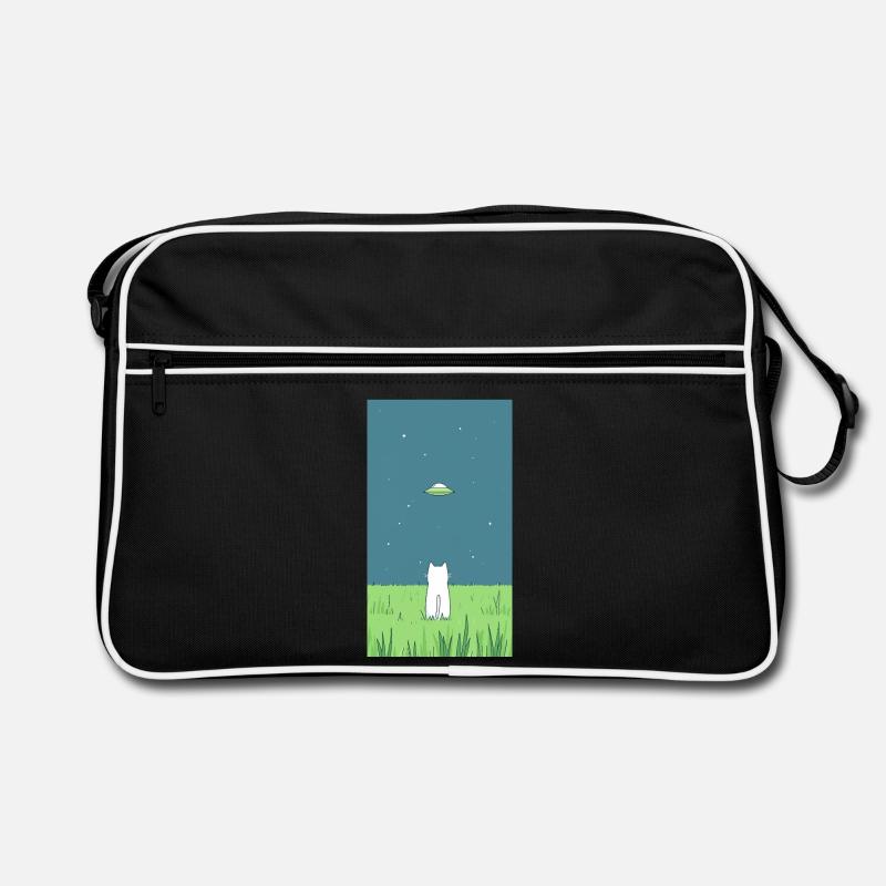 Chat et OVNI Sac Retro