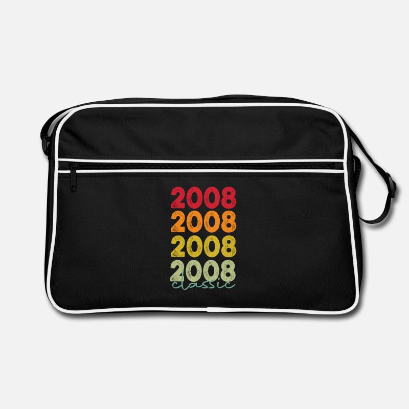 18. Geburtstag 18 Jahre 2008 Retro Retro Tasche