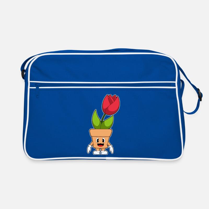 Pot de fleurs Tulipes Fleurs Sac Retro