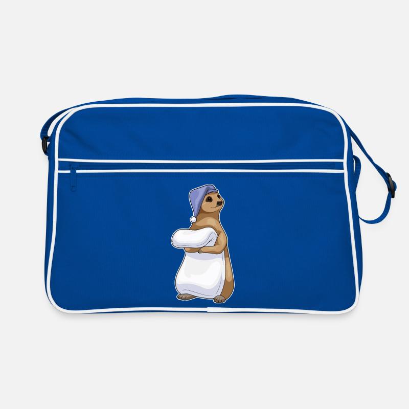 Erdmännchen Schlafen Decke Retro Tasche