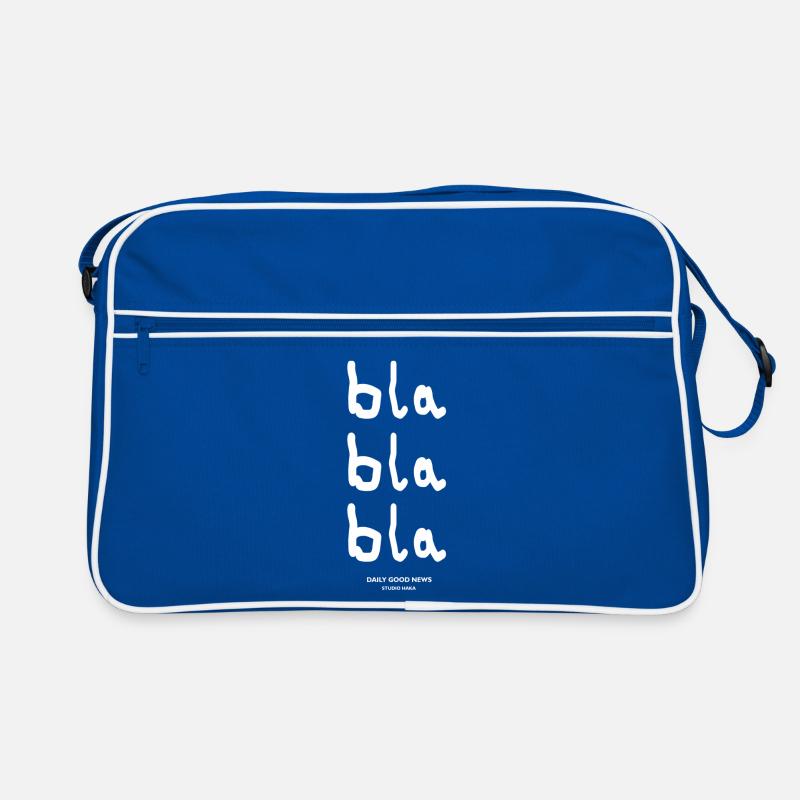 bla bla bla-dgn Retro Tasche
