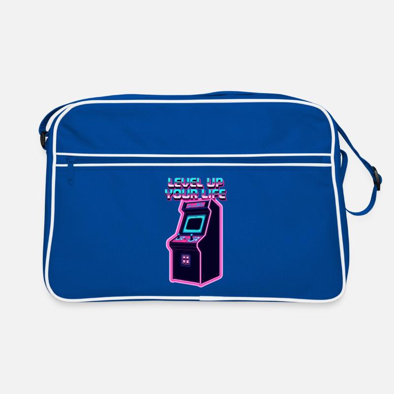 Améliore ta vie Néon Arcade Sac Retro