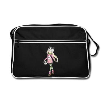 Mangas - Sac Retro - noir/blanc - Devant