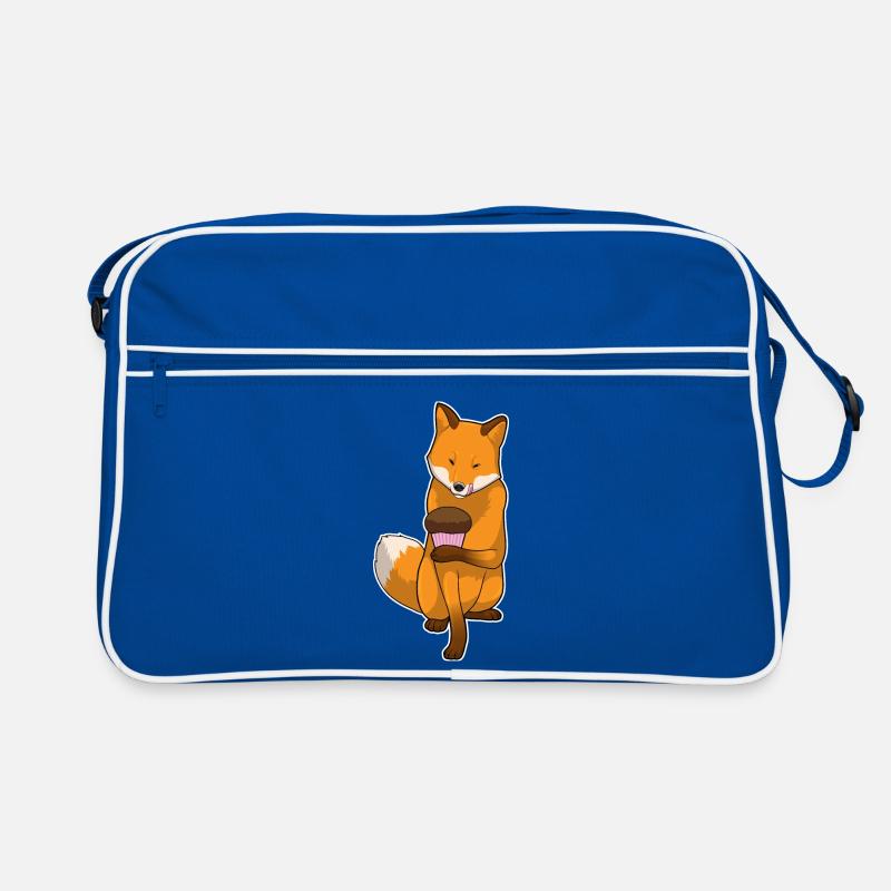 Fuchs Muffin Retro Tasche