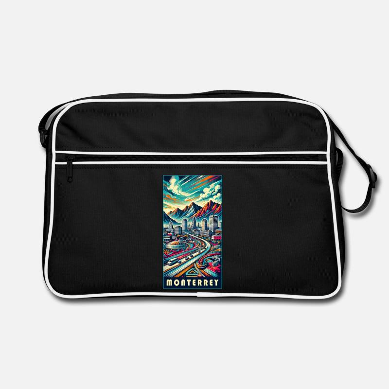 Conception de voyage à Monterrey et à Mexico Sac Retro