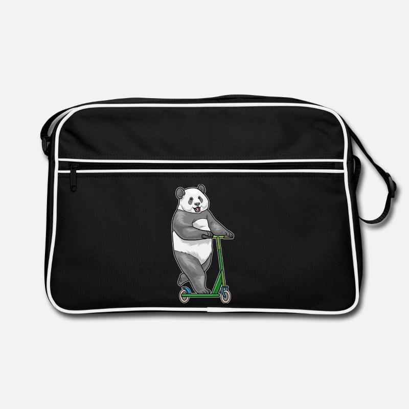 Panda Scooter Sac Retro