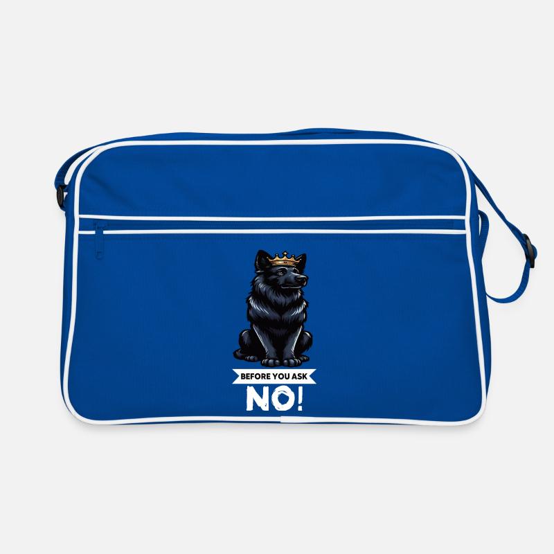 Before You Ask Black Shepherd Shepherds Retro Bag